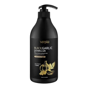 Verpia Black Garlic Premium шампунь и кондиционер с экстрактом черного чеснока 750 мл